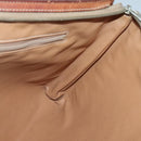 CELINE Macadam Canvas Clutch Bag PVC Leather Brown Auth gh579-16