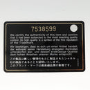 CHANEL Choco Bar Chain Tote Bag No5 Canvas White Silver CC Auth gh581-23