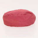 PRADA Pouch Nylon 3Set Black Pink Auth gh587-13