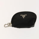 PRADA Pouch Nylon 3Set Black Pink Auth gh587-15