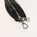 PRADA Pouch Nylon 3Set Black Pink Auth gh587-17