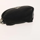 PRADA Pouch Nylon 3Set Black Pink Auth gh587-19