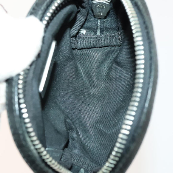 PRADA Pouch Nylon 3Set Black Pink Auth gh587