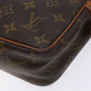 LOUIS VUITTON Monogram Compiegne 23 Clutch Bag M51847 LV Auth gh593-15