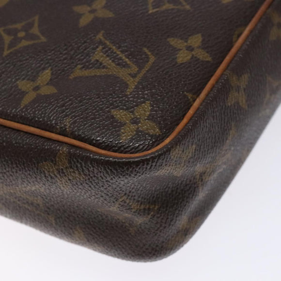 LOUIS VUITTON Monogram Compiegne 23 Clutch Bag M51847 LV Auth gh593