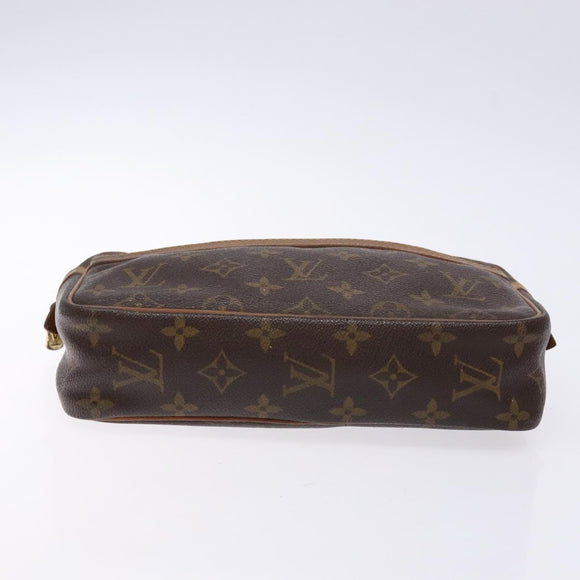 LOUIS VUITTON Monogram Compiegne 23 Clutch Bag M51847 LV Auth gh593