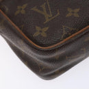 LOUIS VUITTON Monogram Compiegne 23 Clutch Bag M51847 LV Auth gh593-14