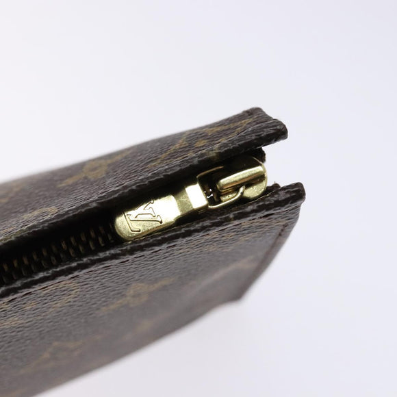 LOUIS VUITTON Monogram Poche Toilette 19 Pouch M47544 LV Auth gh597