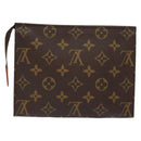 LOUIS VUITTON Monogram Poche Toilette 19 Pouch M47544 LV Auth gh597-2