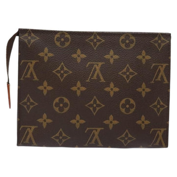 LOUIS VUITTON Monogram Poche Toilette 19 Pouch M47544 LV Auth gh597 - 0