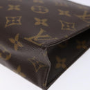 LOUIS VUITTON Monogram Poche Toilette 19 Pouch M47544 LV Auth gh597-7