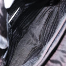 PRADA Hand Bag Nylon Black Silver Auth gh600-11