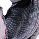 PRADA Hand Bag Nylon Black Silver Auth gh600-21