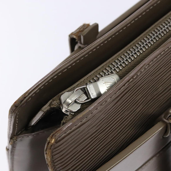 LOUIS VUITTON Epi Croisette PM Tote Bag Lilac M5249B LV Auth gh601