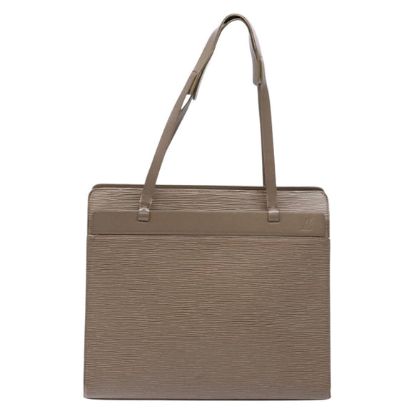 LOUIS VUITTON Epi Croisette PM Tote Bag Lilac M5249B LV Auth gh601