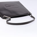 GUCCI Shoulder Bag Patent leather Black Silver Auth gh609-7