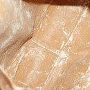 GUCCI Bamboo Hand Bag Leather 2way Brown Gold 001 2113 1638 Auth gh612-10