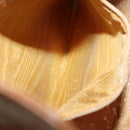 GUCCI Bamboo Hand Bag Leather 2way Brown Gold 001 2113 1638 Auth gh612-11