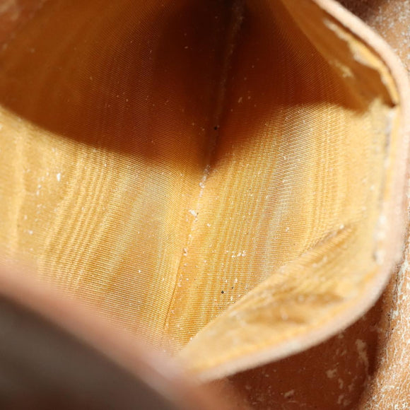 GUCCI Bamboo Hand Bag Leather 2way Brown Gold 001 2113 1638 Auth gh612