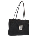 FENDI Zucca Canvas Tote Bag Black Silver Auth gh617-1