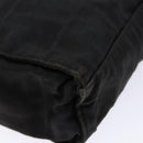 FENDI Zucca Canvas Tote Bag Black Silver Auth gh617-14