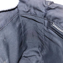 FENDI Zucca Canvas Tote Bag Black Silver Auth gh617-18