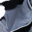 FENDI Zucca Canvas Tote Bag Black Silver Auth gh617-19