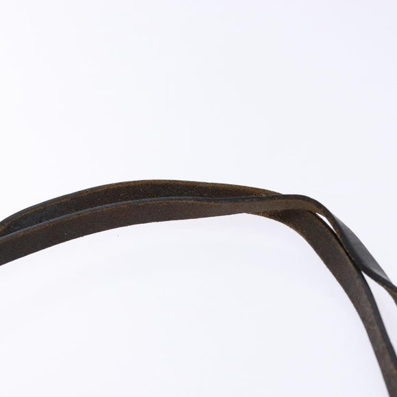 FENDI Zucca Canvas Tote Bag Black Silver Auth gh617