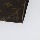 LOUIS VUITTON Monogram Bucket GM Accessory Pouch LV Auth gh618-11