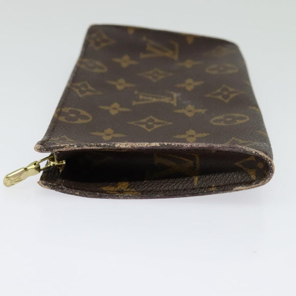 LOUIS VUITTON Monogram Bucket GM Accessory Pouch LV Auth gh618