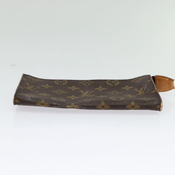 LOUIS VUITTON Monogram Bucket GM Accessory Pouch LV Auth gh618