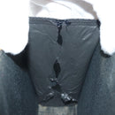 Salvatore Ferragamo Vala Chain Shoulder Bag Leather Navy Gold Auth gh620-21