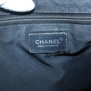 CHANEL New Travel line Tote Bag Nylon Black CC Auth gh623-17