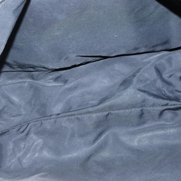 CHANEL New Travel line Tote Bag Nylon Black CC Auth gh623