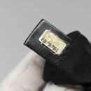 CHANEL New Travel line Tote Bag Nylon Black CC Auth gh623-11