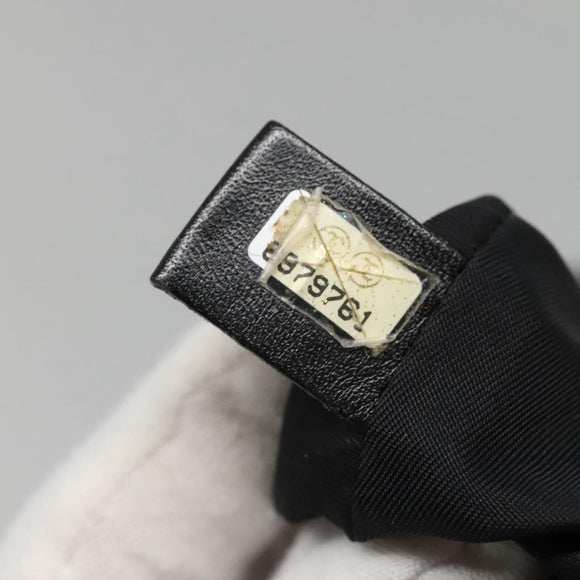 CHANEL New Travel line Tote Bag Nylon Black CC Auth gh623