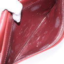 CARTIER Must Line Clutch Bag Leather Bordeaux Gold Auth gh624-19