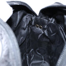 Salvatore Ferragamo Vala Shoulder Bag Leather Black Gold Auth gh626-20