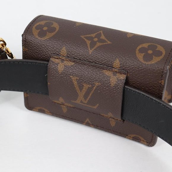 LOUIS VUITTON Monogram Ceinture Daily Multi Pocket Belt M0236 LV Auth gh628M