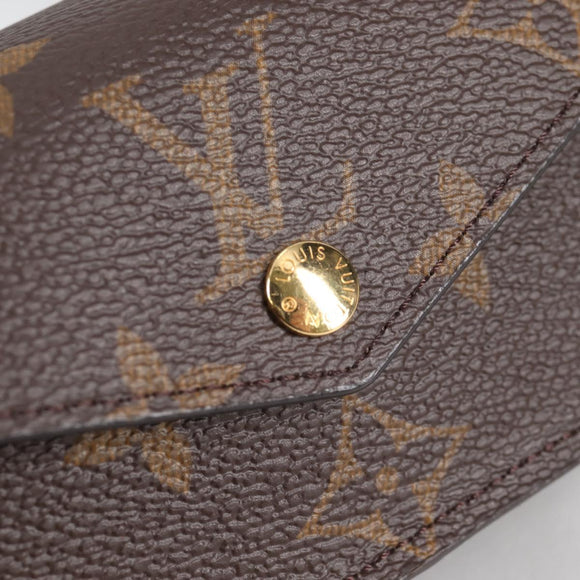 LOUIS VUITTON Monogram Ceinture Daily Multi Pocket Belt M0236 LV Auth gh628M