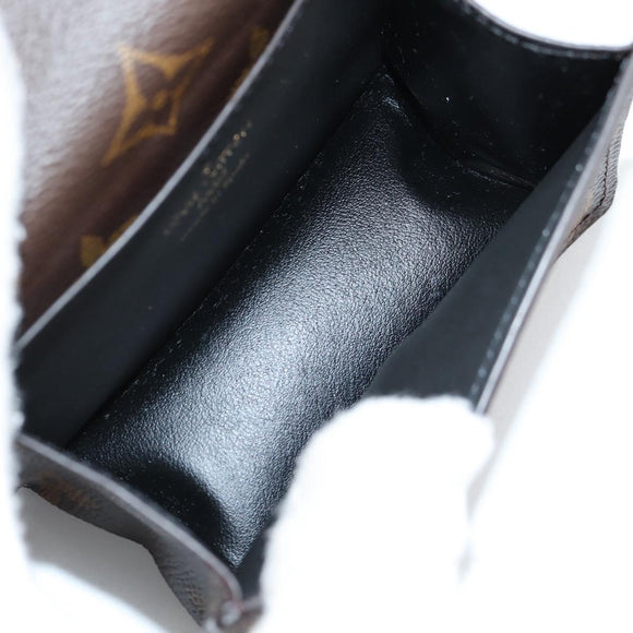 LOUIS VUITTON Monogram Ceinture Daily Multi Pocket Belt M0236 LV Auth gh628M