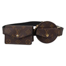 LOUIS VUITTON Monogram Ceinture Daily Multi Pocket Belt M0236 LV Auth gh628M-13