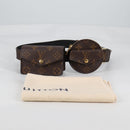 LOUIS VUITTON Monogram Ceinture Daily Multi Pocket Belt M0236 LV Auth gh628M-12