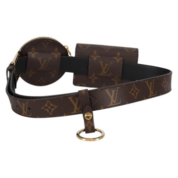LOUIS VUITTON Monogram Ceinture Daily Multi Pocket Belt M0236 LV Auth gh628M - 0