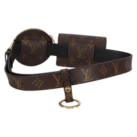 LOUIS VUITTON Monogram Ceinture Daily Multi Pocket Belt M0236 LV Auth gh628SAM - 0
