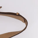 CELINE Macadam Canvas Shoulder Bag PVC Leather Brown Auth gh633-8