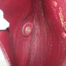 Christian Dior Trotter Canvas Clutch Bag Brown Gold Auth gh634-15