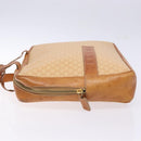 CELINE Macadam Canvas Hand Bag PVC Beige Gold Auth gh636-5