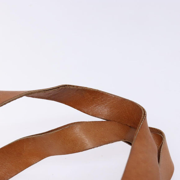 CELINE Macadam Canvas Hand Bag PVC Beige Gold Auth gh636