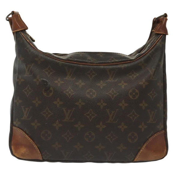LOUIS VUITTON Monogram Boulogne 30 Shoulder Bag M51265 LV Auth gh644